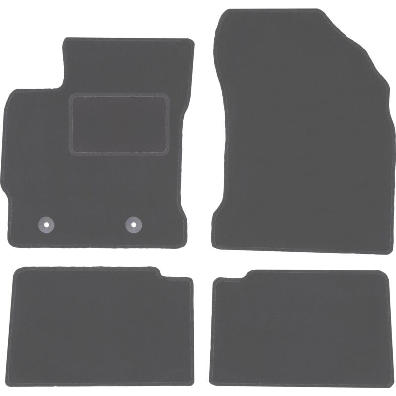 foto del prodotto tappetini auto graphite per toyota auris ii hybrid hatchback, station wagon 2012 2018 