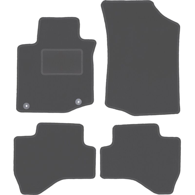 foto del prodotto tappetini auto graphite per toyota aygo ii hatchback 2014 