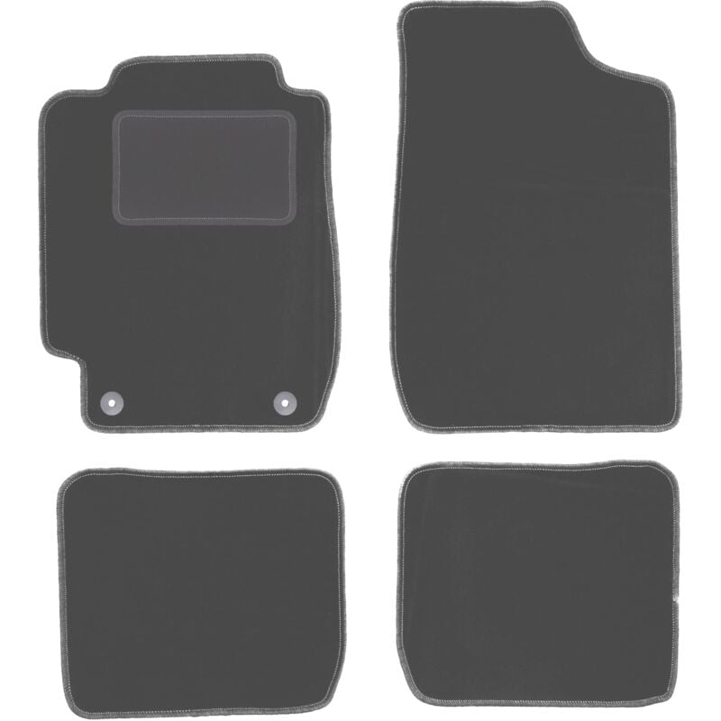 foto del prodotto tappetini auto graphite per toyota corolla e10 hatchback, station wagon, berlina 1992 1997 