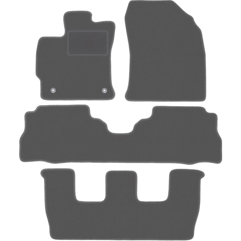 foto del prodotto tappetini auto graphite per toyota prius iii plus 7 posti 2011 