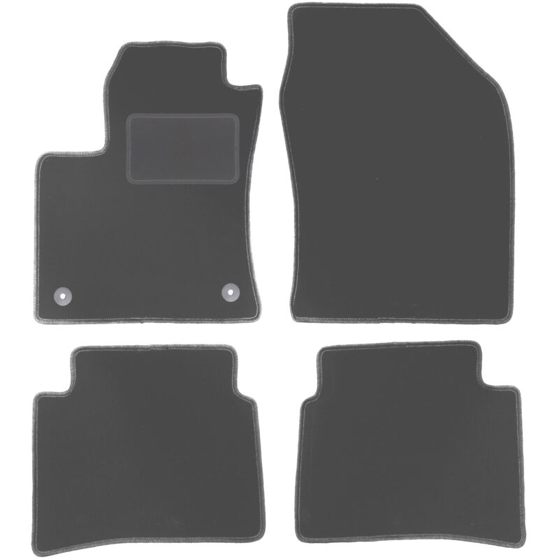 foto del prodotto tappetini auto graphite per toyota prius iv hatchback 2017 