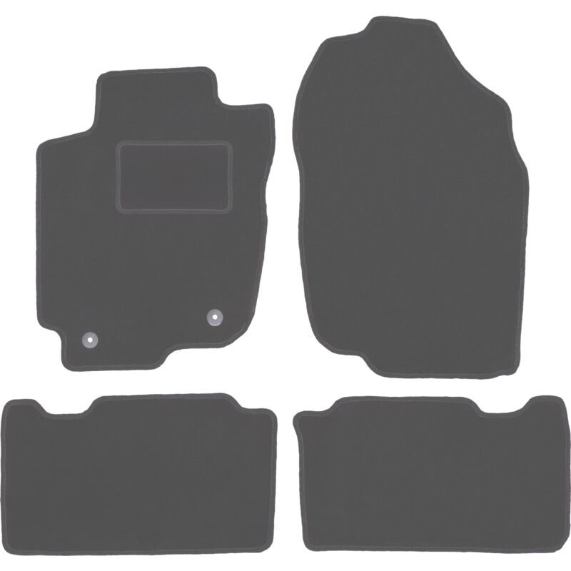 foto del prodotto tappetini auto graphite per toyota rav4 iv hybrid 2013 2019 