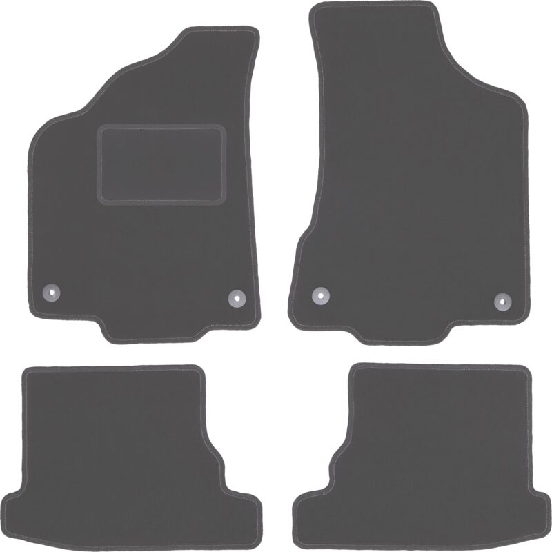foto del prodotto tappetini auto graphite per volkswagen polo iii 6n hatchback, berlina, classica 1994 1999 