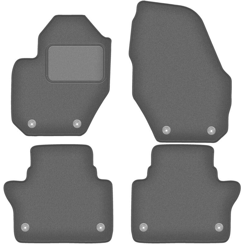foto del prodotto tappetini auto graphite per volvo s60 ii long 2010 2018 
