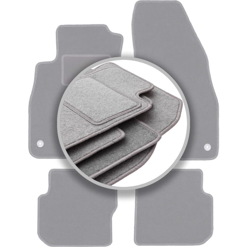 foto del prodotto tappetini auto grigi per alfa romeo mito hatchback 2008 2019 