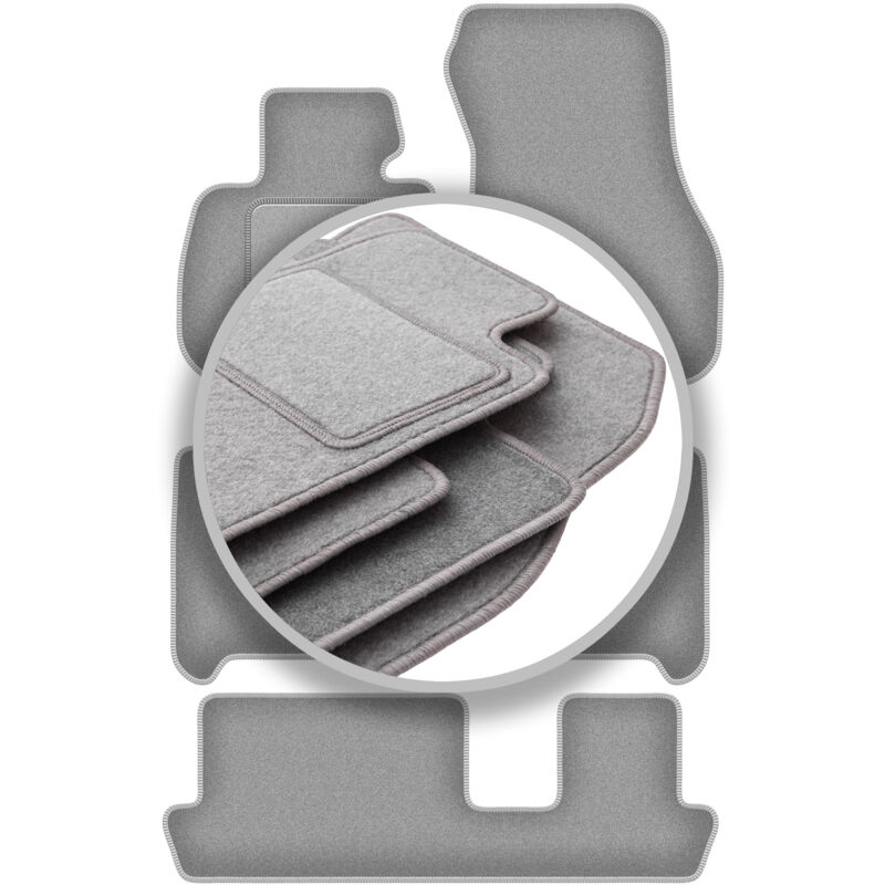 foto del prodotto tappetini auto grigi per: bmw 2 f46 7 posti (2015-2022)