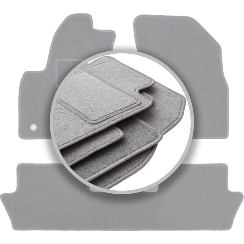foto del prodotto tappetini auto grigi per citroen c4 grand picasso monovolume 2006 2013 