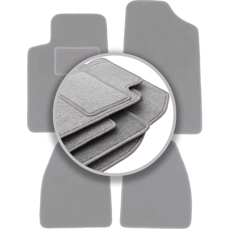 foto del prodotto tappetini auto grigi per citroen c6 berlina 2005 2012 