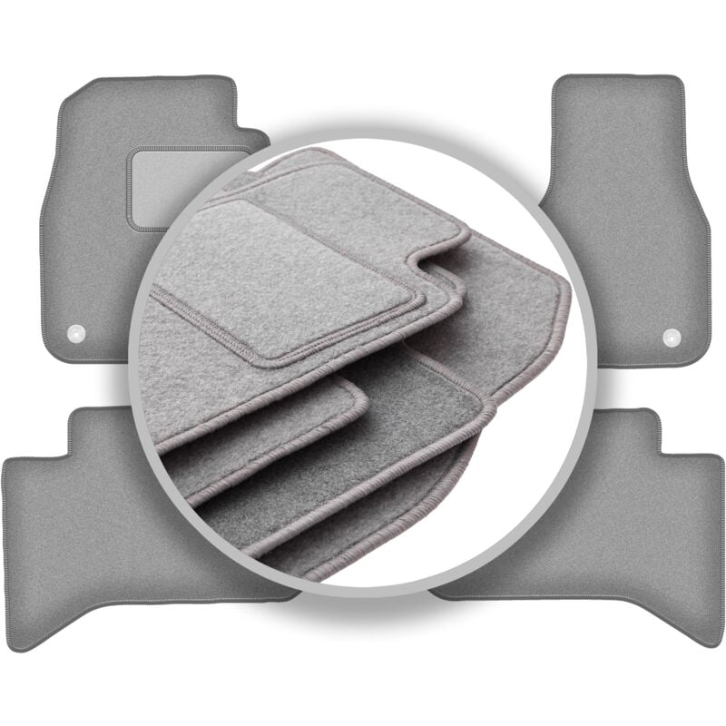 foto del prodotto tappetini auto grigi per dodge ram short dj 2009 2019 