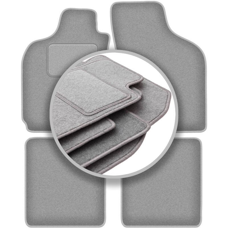 foto del prodotto tappetini auto grigi per fiat albea berlina 2002 2010 
