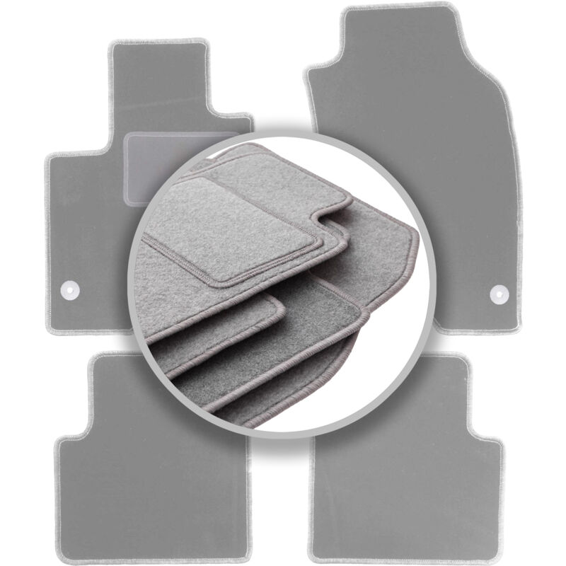foto del prodotto tappetini auto grigi per fiat panda iii hatchback 2012 