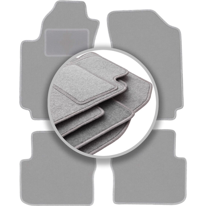 foto del prodotto tappetini auto grigi per fiat stilo hatchback, station wagon 2000 2008 
