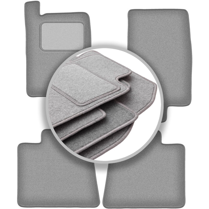 foto del prodotto tappetini auto grigi per ford explorer design personalizzato 0 