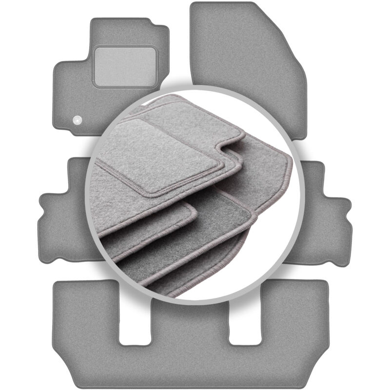 foto del prodotto tappetini auto grigi per ford galaxy mk2 7 posti 2006 2011 