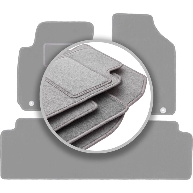 foto del prodotto tappetini auto grigi per hyundai tucson i suv 2004 2010 
