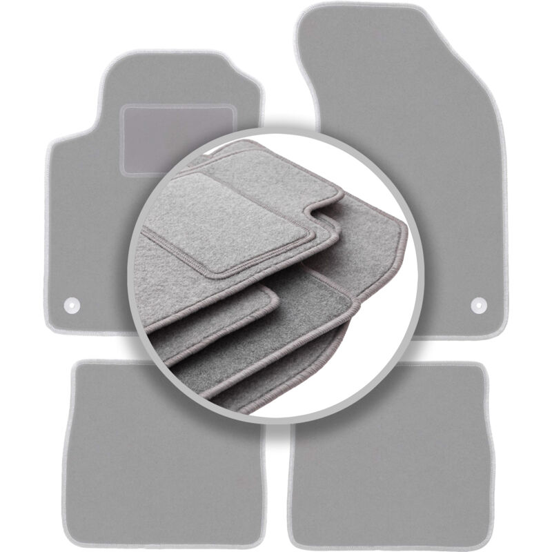 foto del prodotto tappetini auto grigi per lancia delta iii hatchback 2008 2014 