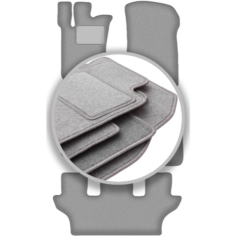 foto del prodotto tappetini auto grigi per: mercedes r251 / v251 7 posti (2005-2013)