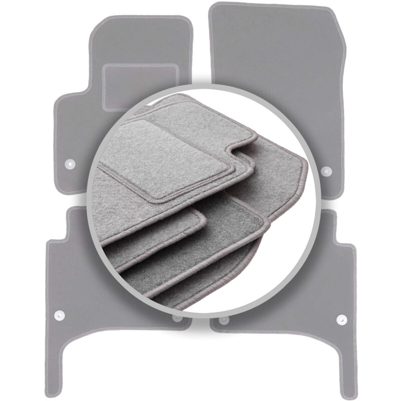 foto del prodotto tappetini auto grigi per: volkswagen touareg i suv (2002-2010)