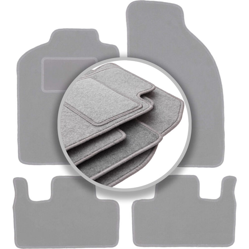 foto del prodotto tappetini auto grigio cenere per fiat coupe coupe 1993 2000 