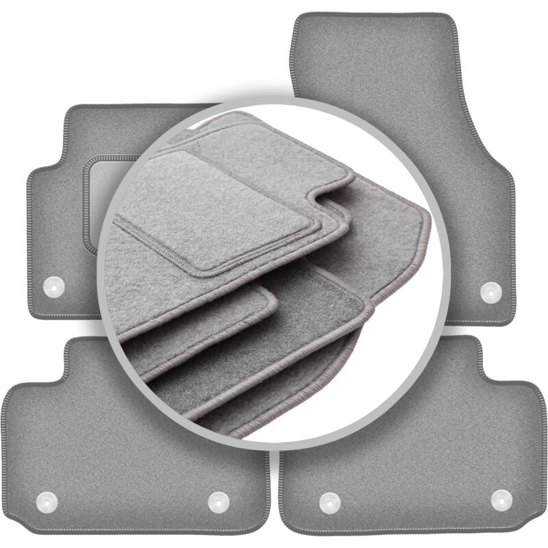 foto del prodotto tappetini auto grigio cenere per land rover discovery sport suv 2014 