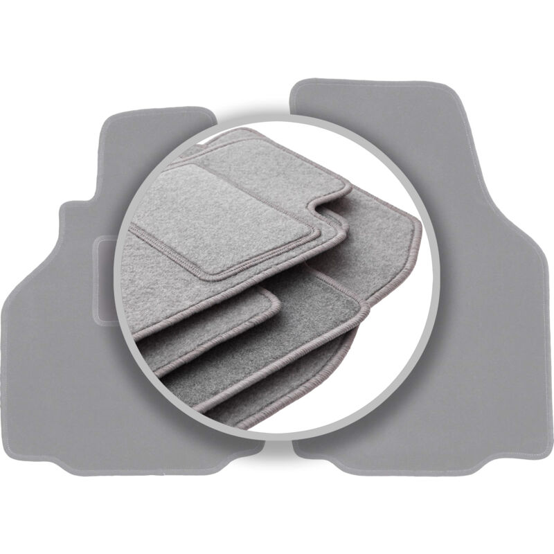 foto del prodotto tappetini auto grigio cenere per porsche boxster tipo 986 coup , cabrio 1997 2004 