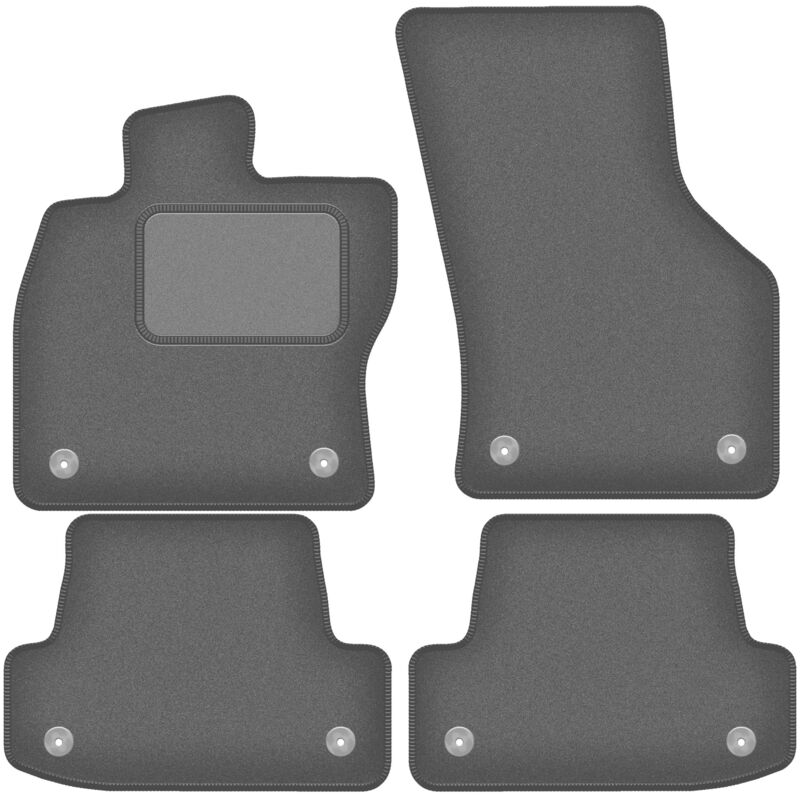 foto del prodotto tappetini auto in grafite per audi a3 8v 3 porte, berlina, limousine, sportback 2012 