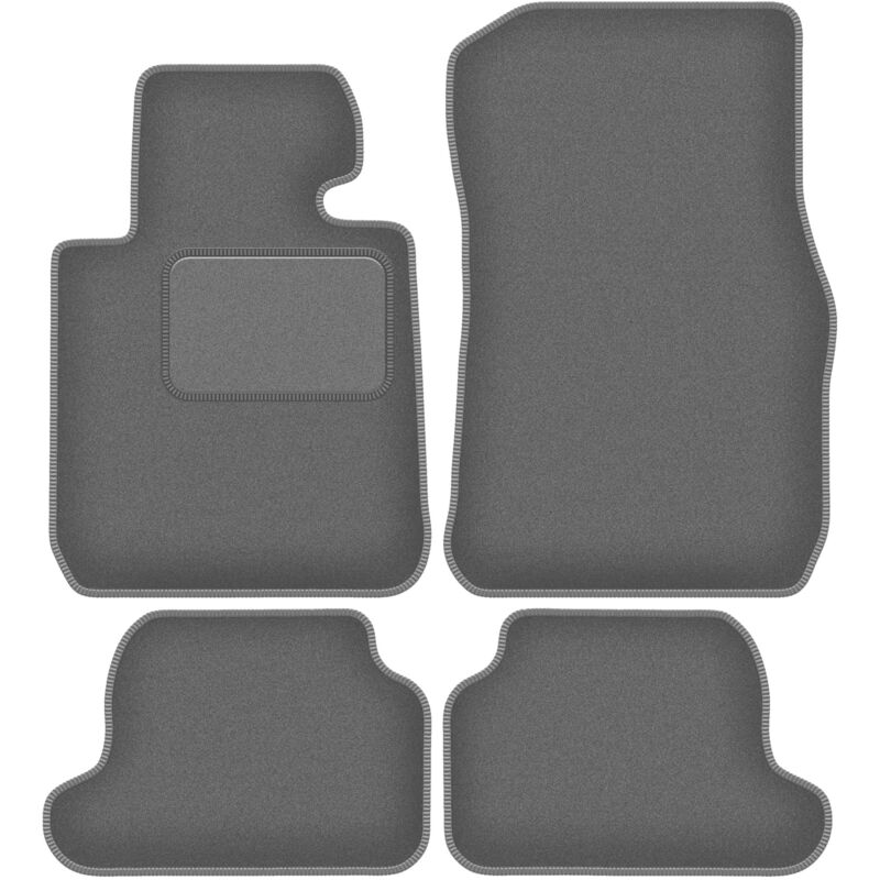 foto del prodotto tappetini auto in grafite per bmw 1 f23 decappottabile 2011 2019 