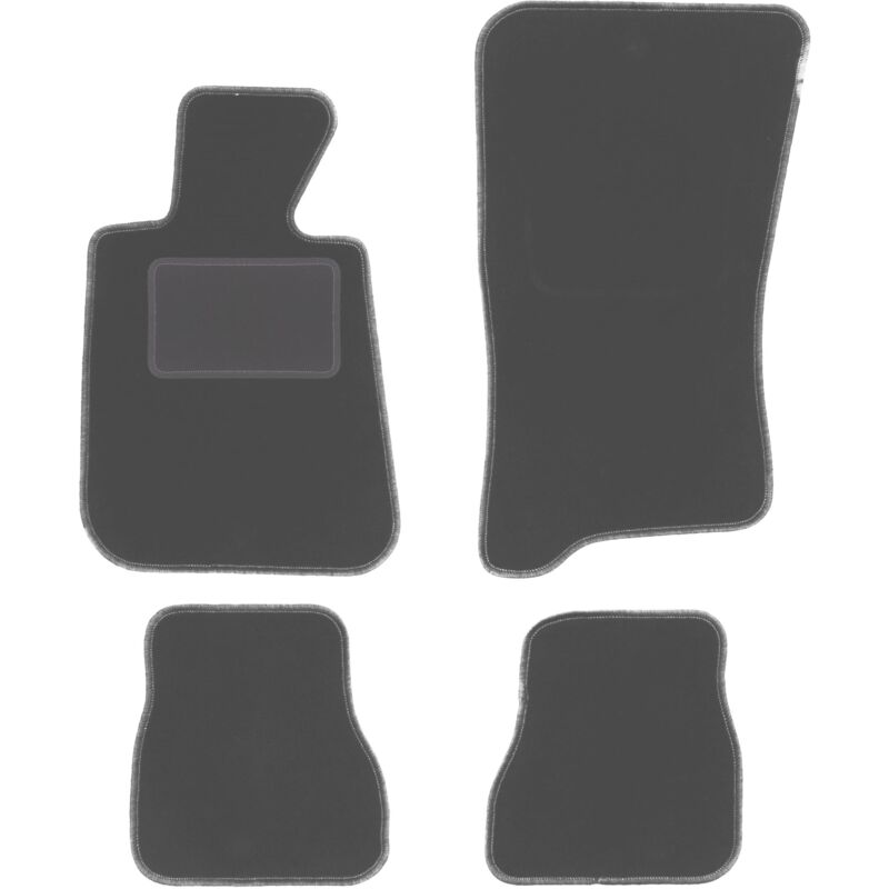 foto del prodotto tappetini auto in grafite per bmw 3 e30 decappottabile 1986 1993 
