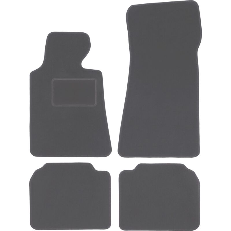 foto del prodotto tappetini auto in grafite per bmw 7 e32 berlina 1986 1994 