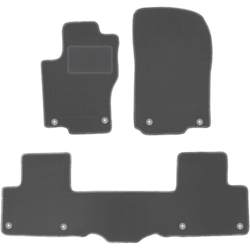 foto del prodotto tappetini auto in grafite per mercedes ml iii w166 gle w166 suv 2011 2015 