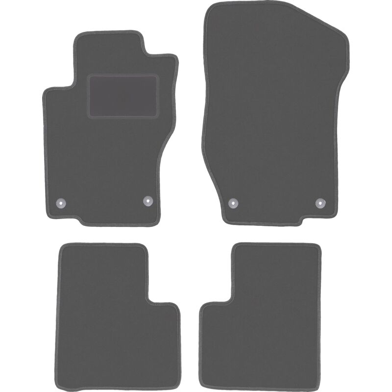 foto del prodotto tappetini auto in grafite per mercedes ml w164 suv 2005 2011 