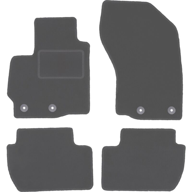 foto del prodotto tappetini auto in grafite per peugeot 4007 crossover 2007 2012 