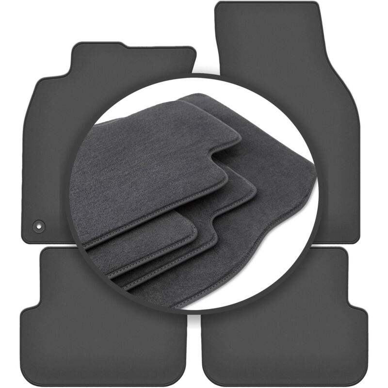 foto del prodotto tappetini auto premium per audi a6 c6 berlina, station wagon, avant 2004 2006 