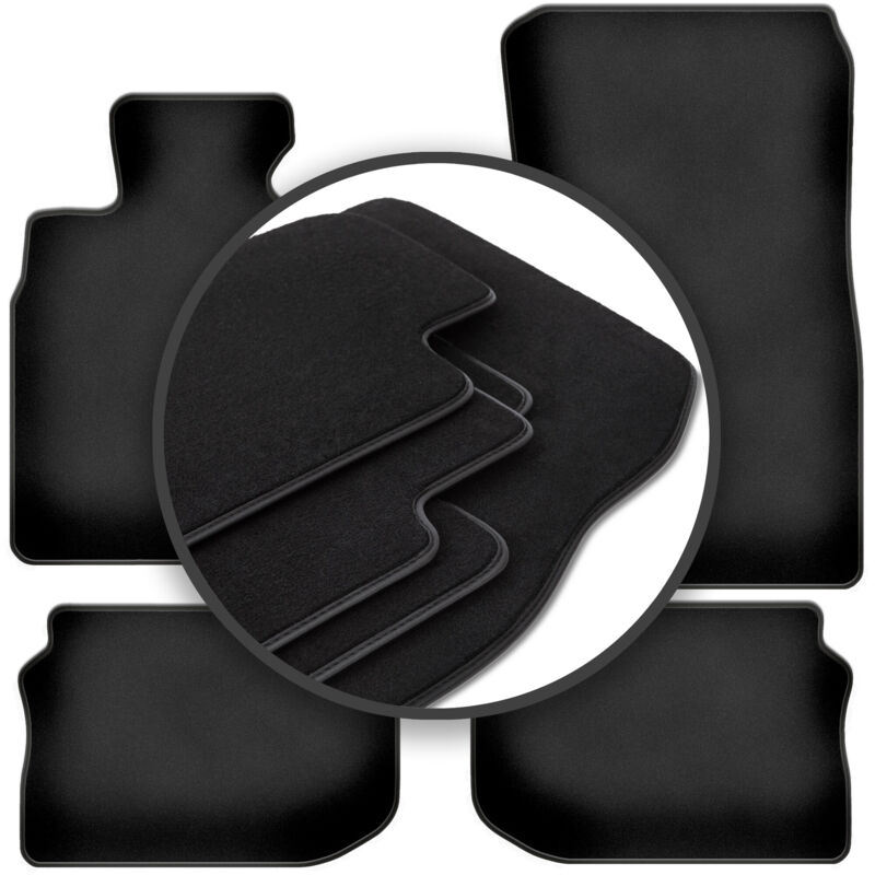 foto del prodotto tappetini auto premium per bmw 5 f10 berlina velcro 2010 2013 