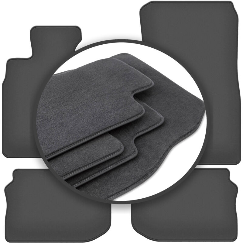 foto del prodotto tappetini auto premium per bmw 5 f10 berlina velcro 2010 2013 