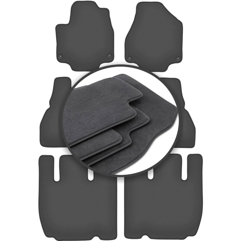 foto del prodotto tappetini auto premium per chrysler pacifica ii 7 posti 2017 