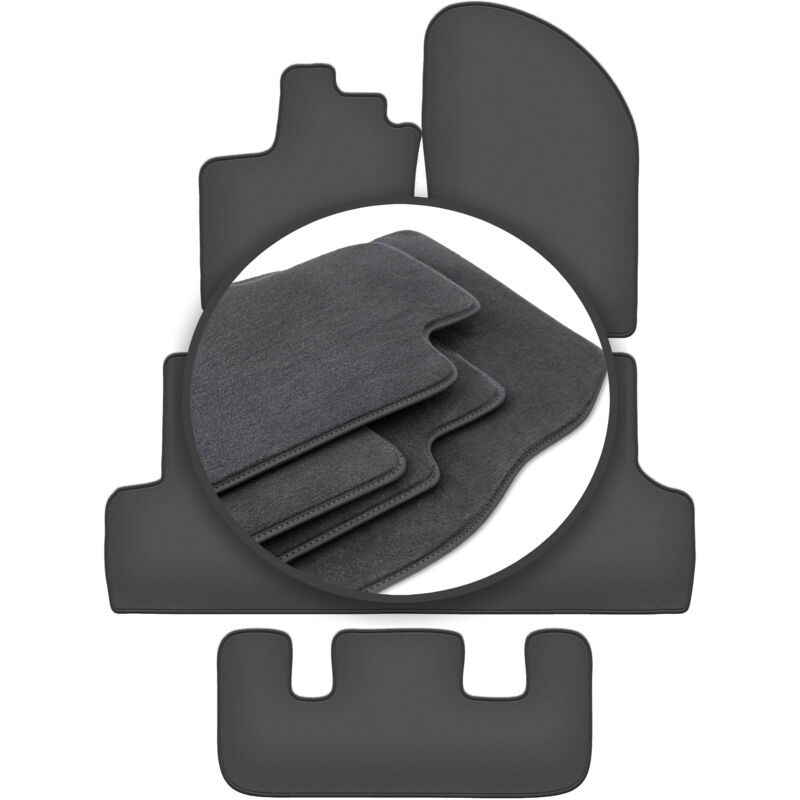 foto del prodotto tappetini auto premium per dacia lodgy 7 posti 2012 