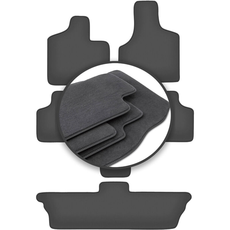 foto del prodotto tappetini auto premium per dodge caravan grand caravan iii 7 posti 2001 2007 