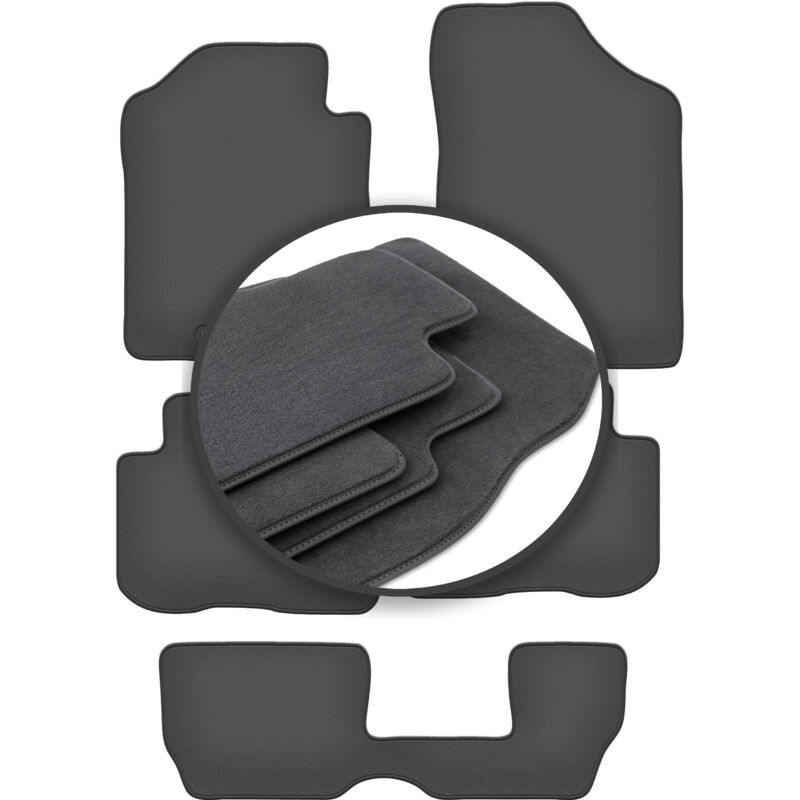 foto del prodotto tappetini auto premium per kia carens iii 7 posti 2006 2010 
