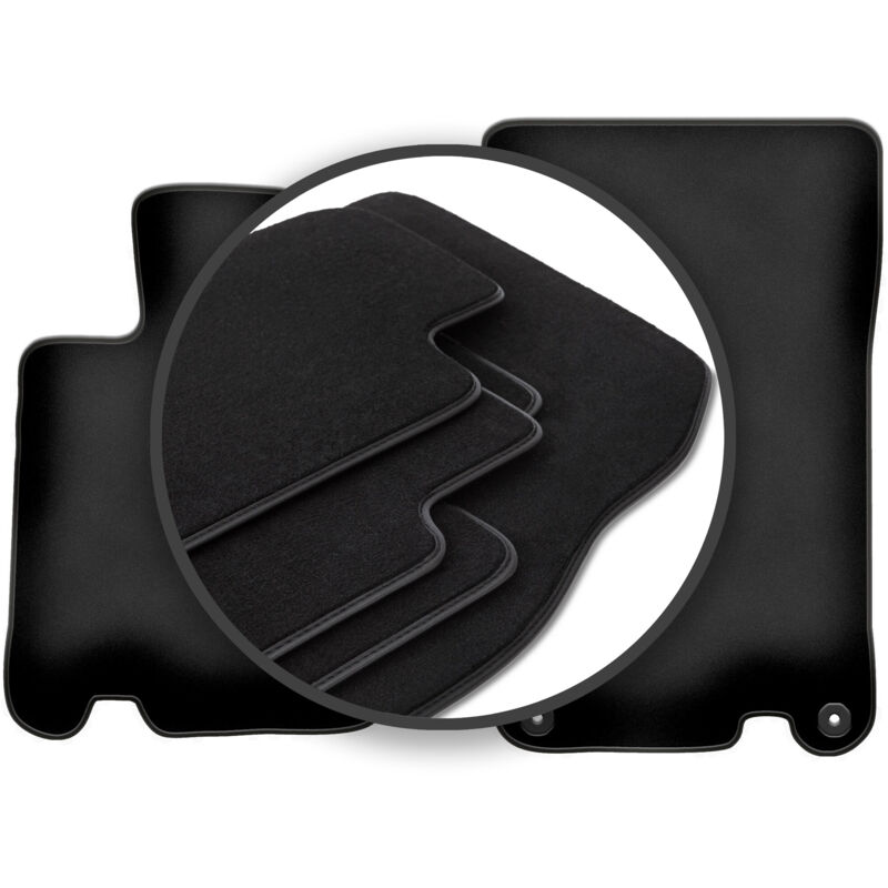 foto del prodotto tappetini auto premium per mercedes sl r230 roadster 2001 2011 