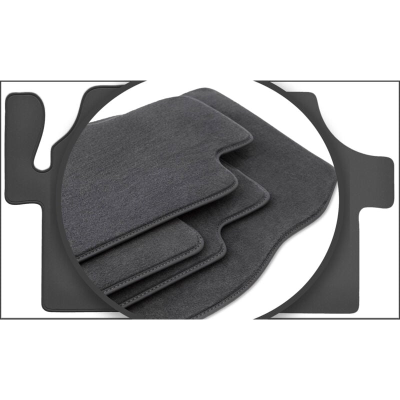 foto del prodotto tappetini auto premium per mercedes vito ii w639 furgone per consegne 2003 2014 