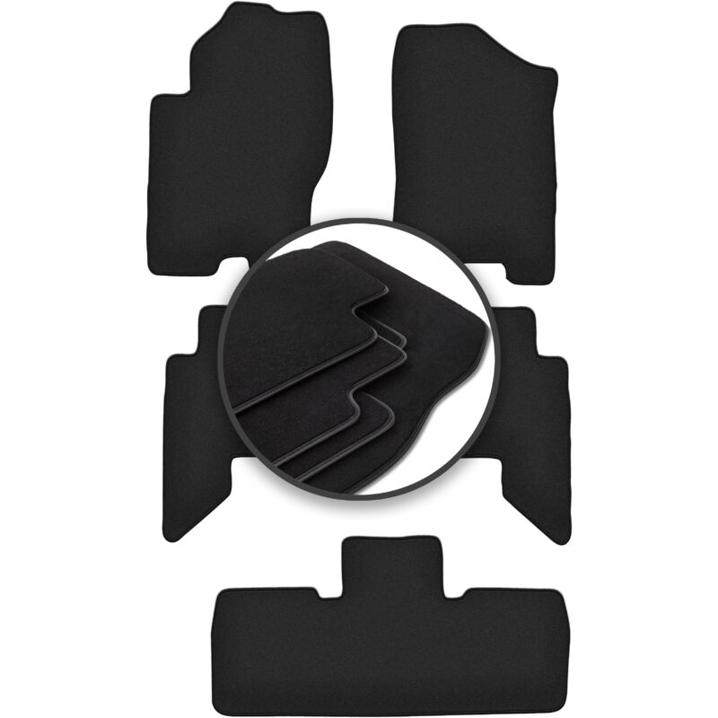 foto del prodotto tappetini auto premium per nissan pathfinder 7 posti prima del restyling 2005 2010 