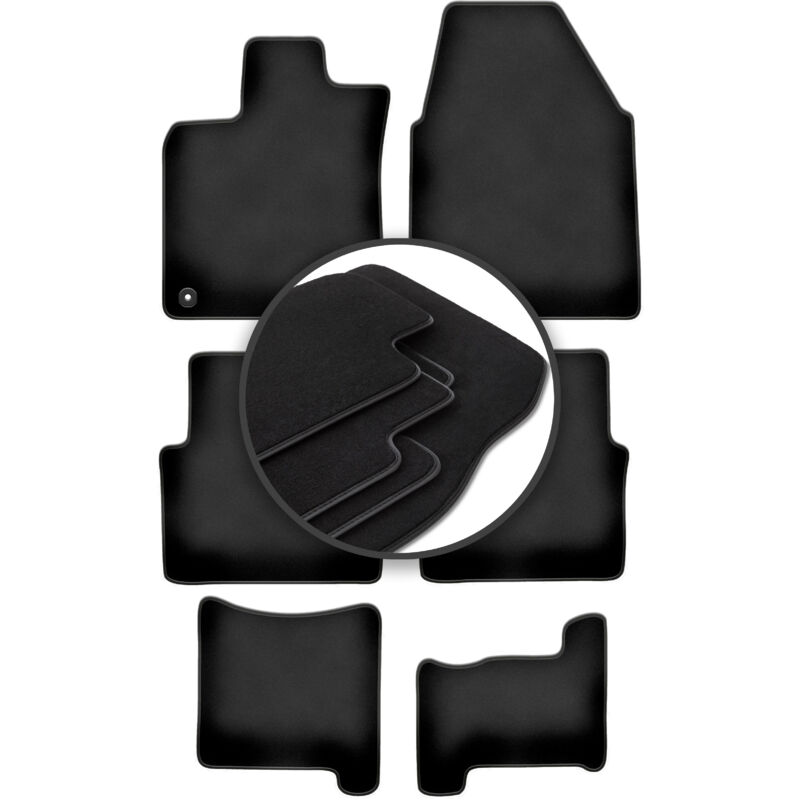 foto del prodotto tappetini auto premium per nissan qashqai 2 crossover 2007 2013 