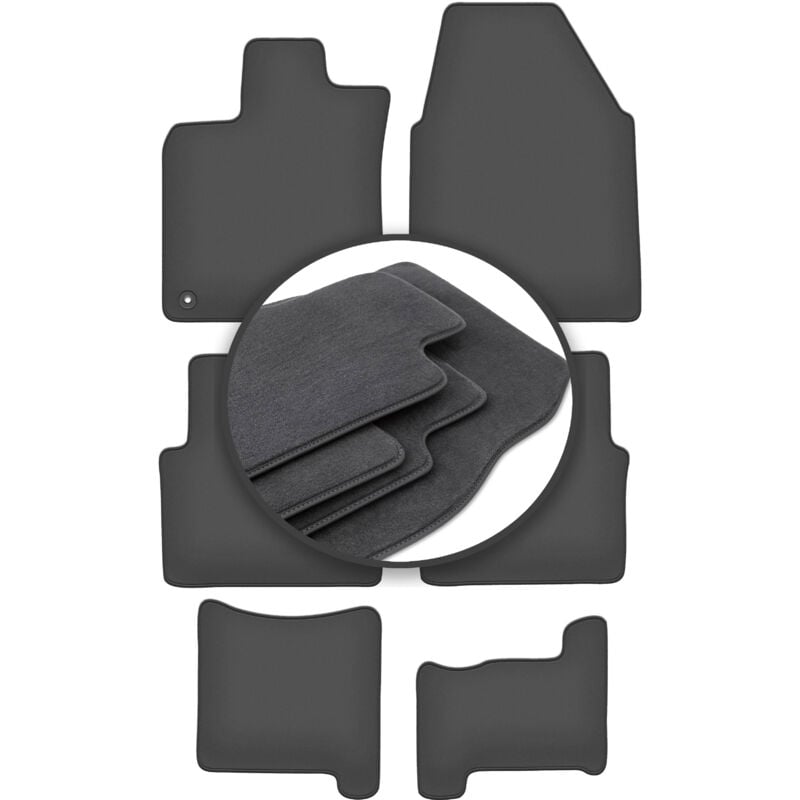 foto del prodotto tappetini auto premium per nissan qashqai 2 crossover 2007 2013 