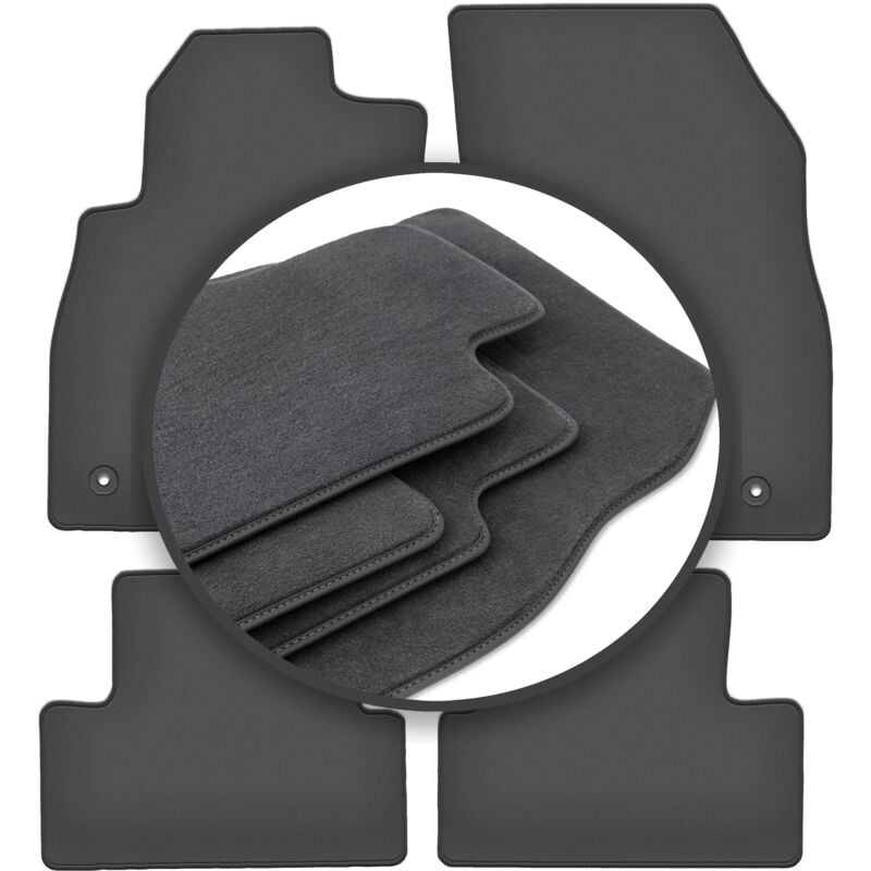 foto del prodotto tappetini auto premium per opel astra j hatchback, berlina, station wagon, sports tourer 2009 2015 