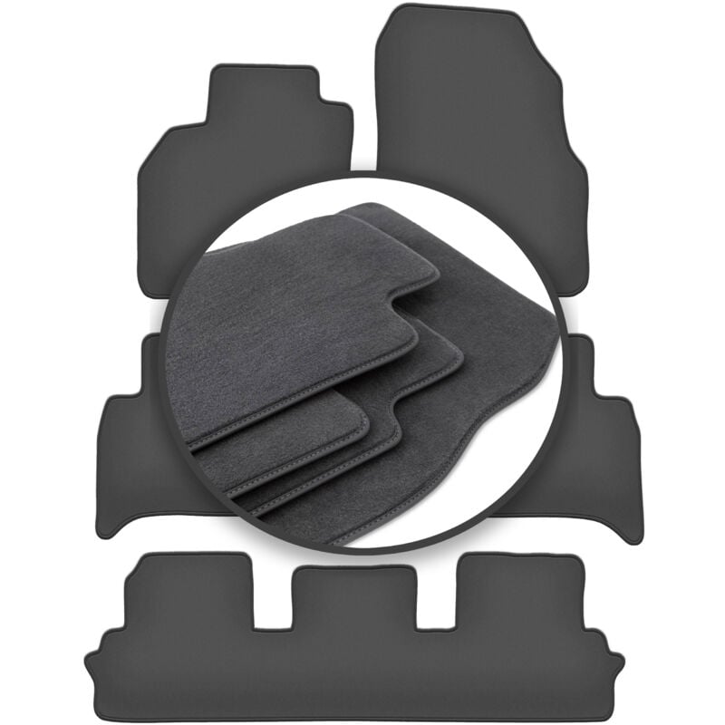 foto del prodotto tappetini auto premium per renault grand scenic iii 7 posti 2009 2015 