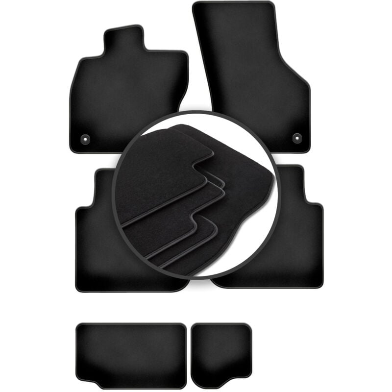 foto del prodotto tappetini auto premium per seat tarraco 7 posti 2018 
