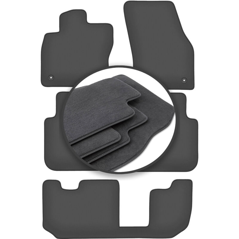 foto del prodotto tappetini auto premium per seat tarraco 7 posti 2018 