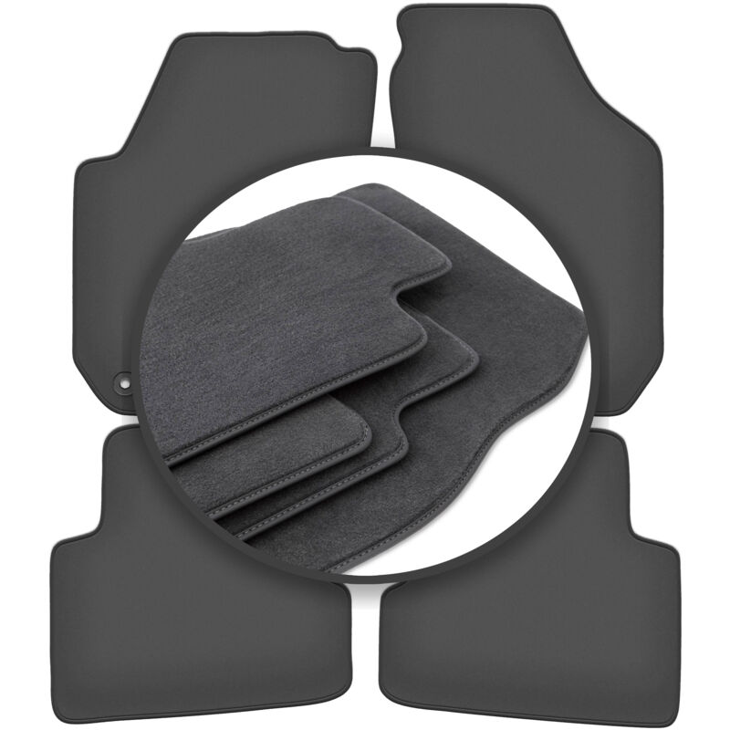 foto del prodotto tappetini auto premium per skoda fabia ii hatchback, station wagon 2007 2014 
