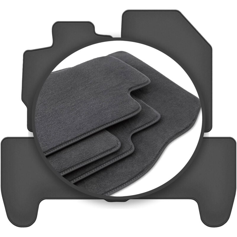 foto del prodotto tappetini auto premium per toyota yaris ii hatchback 2005 2011 
